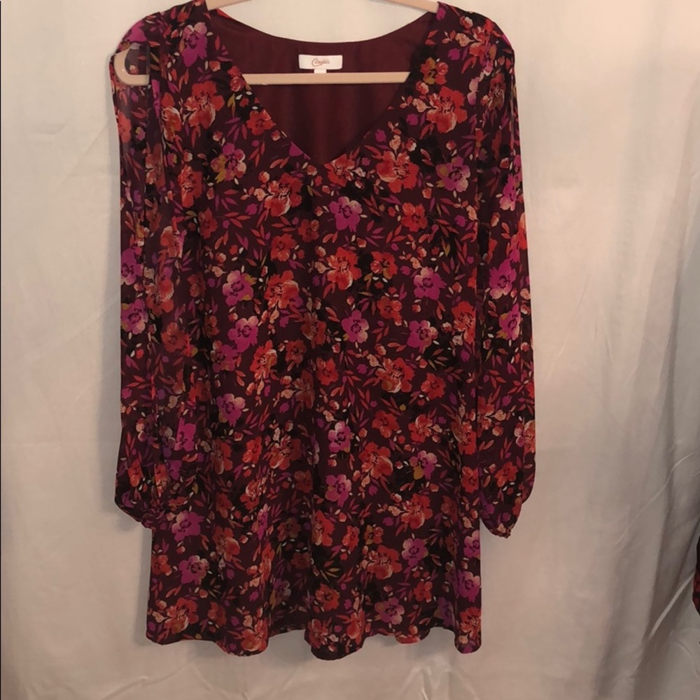 Candies long sleeve dress